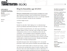 Tablet Screenshot of blog.opgang2.dk